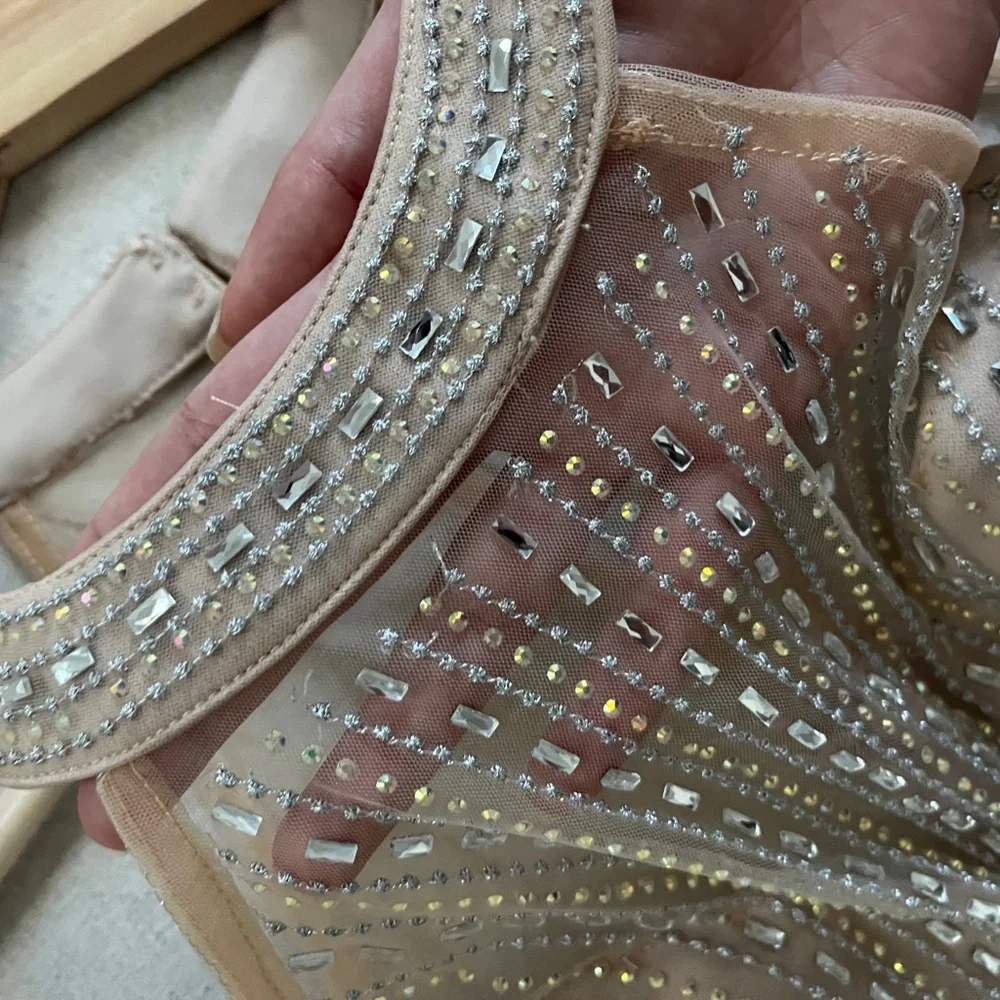 Long Dusty Blush Pink Prom Dress by PromGirl - Picture 10 of 12